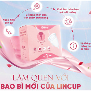    Chính hãng   Cốc nguyệt san Lincup Beucup Bebu - Tặng kèm cốc tiệt trùng  HẠN SỬ DỤNG 10 NĂM  