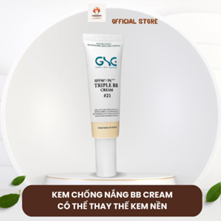[Dược mỹ phẩm Hàn Quốc] Kem chống nắng nâng tone GSC Triple BB Cream 50ml sử dụng cho mọi loại da ,che khuyết điểm