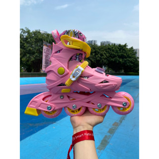 [Tặng tất patin chuyên dụng] Giày patin Junior J1 cao cấp nhựa đúc toàn thân an toàn, có khoá bánh