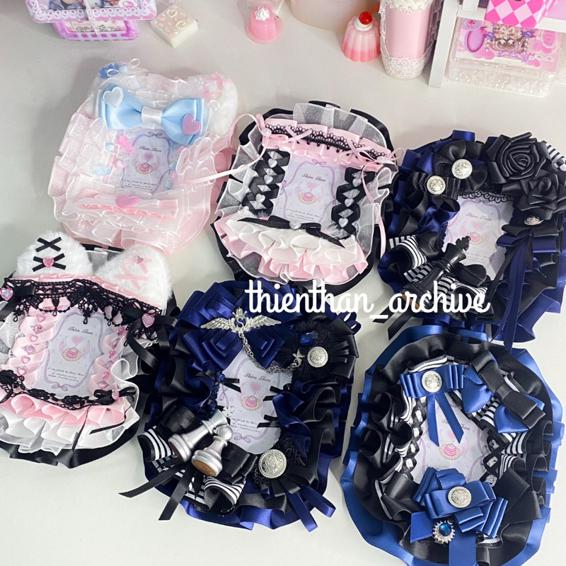 [TỔNG HỢP TOPLOADER A7] Toploader ren và toploader ruy băng 🤍 Dùng để nhét card kpopanime toploader 