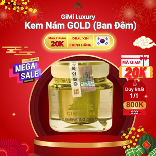  {Chính Hãng 100%} Kem Ban Đêm GiMi Luxury  Gold  Hàn Quốc  Generating Cream 30g  