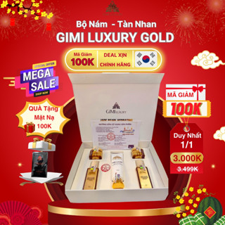  {Chính Hãng Dấu Đỏ} Bộ Mỹ Phẩm Kem Nám Tàn Nhan GiMi Luxury  Gold  Hàn Quốc cao cấp,mờ nám,trắng da 
