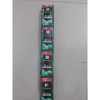 Romano_ Dây dầu gội Romano dây 14 gói đủ màu