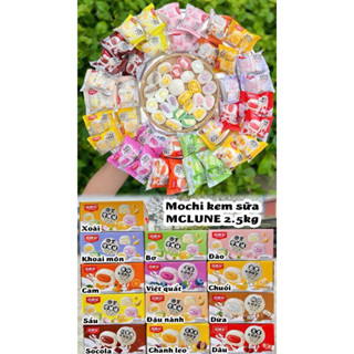 1 thùng bánh mochi 2,5kg siêu ngon , mochi kem lạnh dừa
