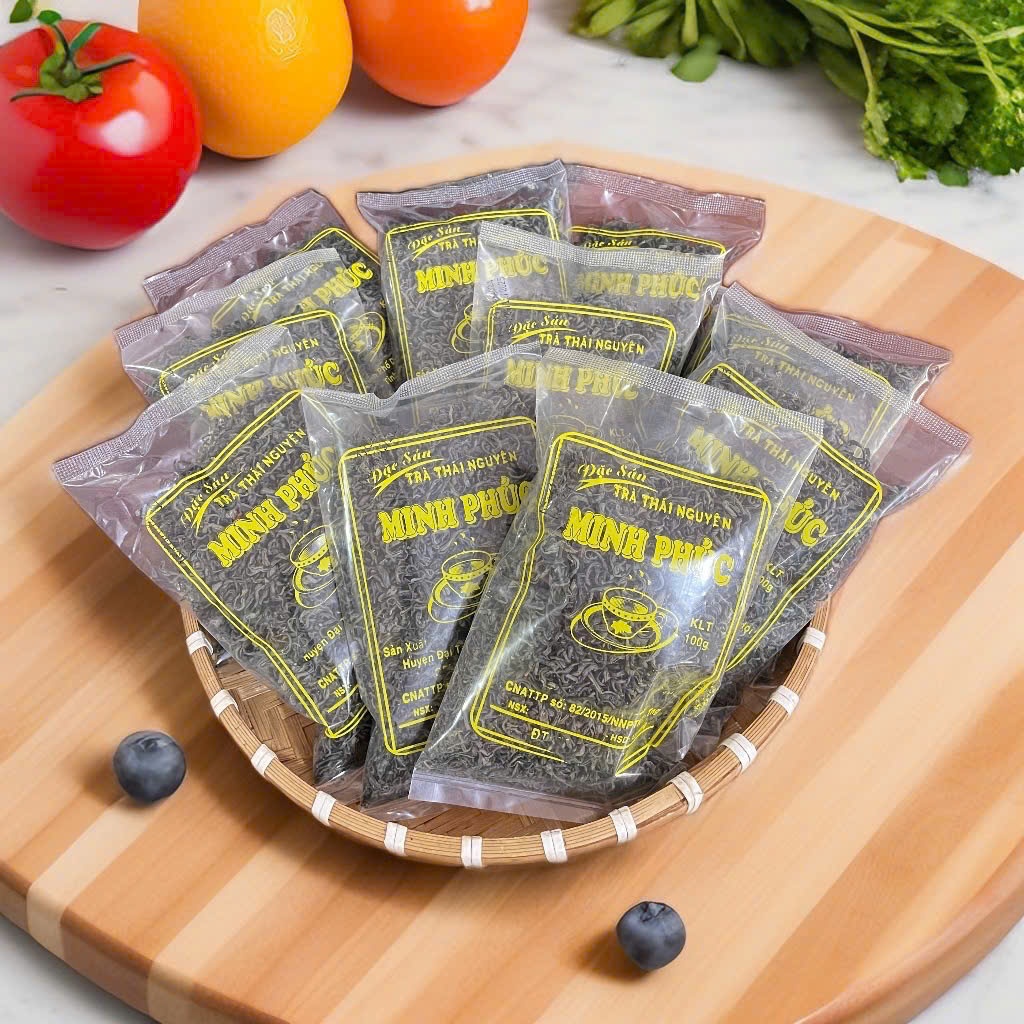 (1kg) Trà Thái Nguyên 1-combo 10 gói nhỏ