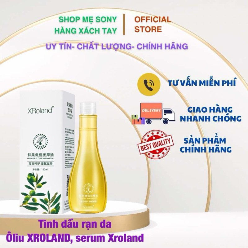 Tinh dầu rạn da Ôliu XROLAND