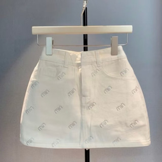 CHÂN VÁY CHỮ A KO GIÃN CÓ  QUẦN BẢO HỘ ĐÍNH CỪƠM CHỮ MIU SANG TRỌNG  QUÍ PHÁI