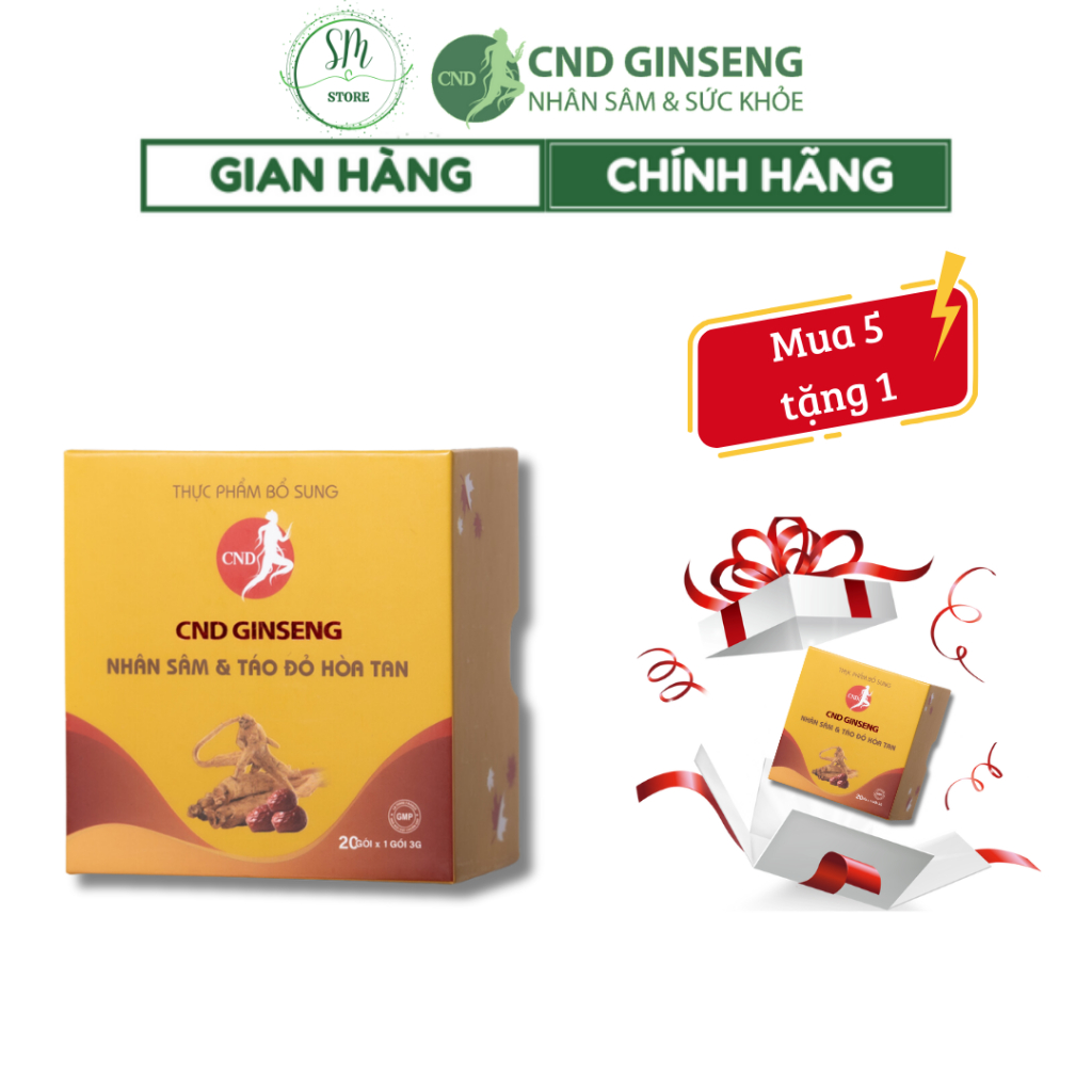 Nhân sâm táo đỏ hòa tan CND Ginseng