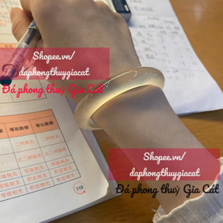 Vòng Bản Bạch Nguyệt Quang 12A Siêu Trong Quang Mạnh hàng VIP nhất dòng sdep kiểm định tặng kèm hộp Gấm Cao Cấp