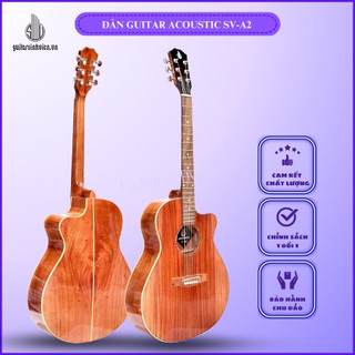 Guitar Acoustic Full Gỗ Hồng Đào SV-FA2 | Tặng Kèm Full Phụ Kiện