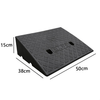 Cao 15cm- ĐEN (50x38x15) Dốc bục lên xuống, bậc cầu dắt xe tải, xe ô tô, xe máy, cầu dắt xe, bục lên xuống xe tiện lợiDố