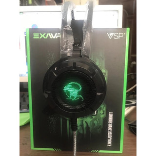 Tai nghe EXAVP EX220 LED Gaming, Dây dài 2,2 mét. Chính Hãng Bảo Hành 12 Tháng
