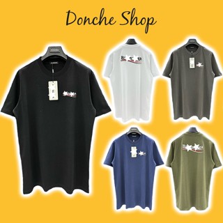 Áo Thun Ba Nen Thêu Chữ Vạch Trắng Đỏ Siêu Nét - Áo Phông Nam Nữ Ba Nen Xi A Cotton Siêu Mát 232348