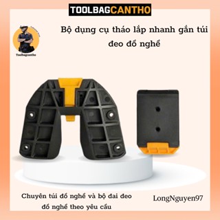 Bộ bát cài túi tháo lắp nhanh gắn túi đeo đồ ngh