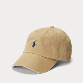 [NHIỀU MÀU] Mũ Unisex nam nữ Polo Ralph Lauren Cotton Chino Ball Cap