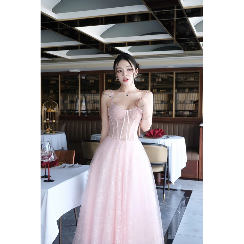 CÓ SẴN ✨𝐍𝐄𝐖 𝐀𝐑𝐑𝐈𝐕𝐀𝐋𝐍𝐄𝐖 𝐀𝐑𝐑𝐈𝐕𝐀𝐋 ✨ CAM KẾT CHUẨN HÌNH (𝐎𝐑𝐀𝐍𝐆𝐄 𝐒𝐓𝐔𝐃𝐈𝐎𝐒 ) - Bella Dress - Đầm Thiết Kế C