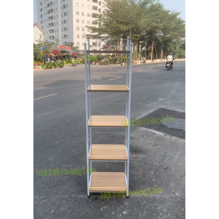 (Ship hoả tốc ) Kệ sách sắt đa năng 5 tầng dài 40cm