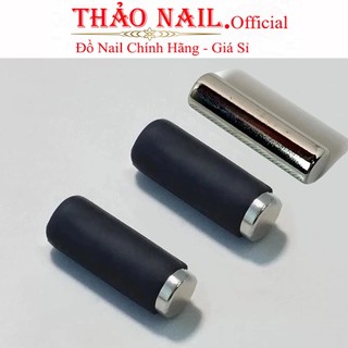 Nam châm tròn ngắn bọc cao su, nam châm hút mắt mèo tiện lợi