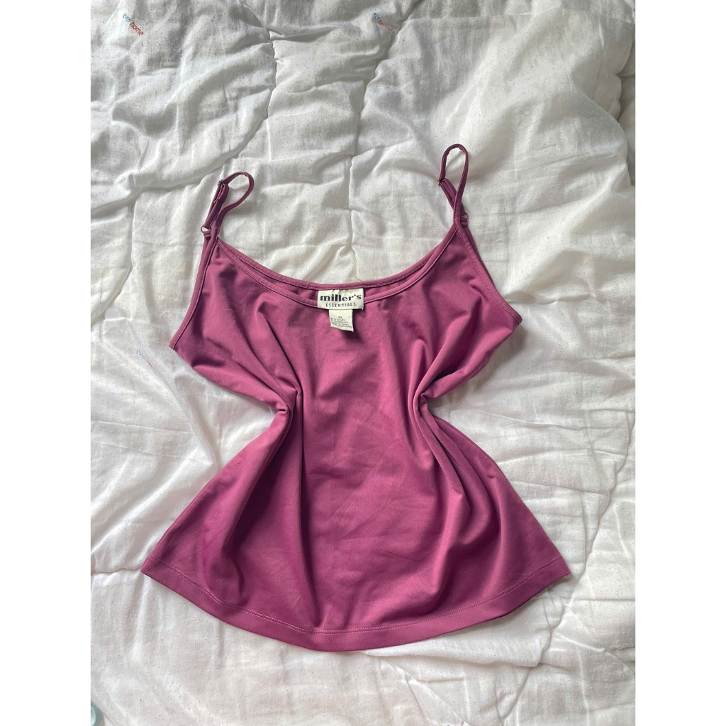 Áo hai dây y2k thrift shop secondhand cực chất, lên dáng chuẩn