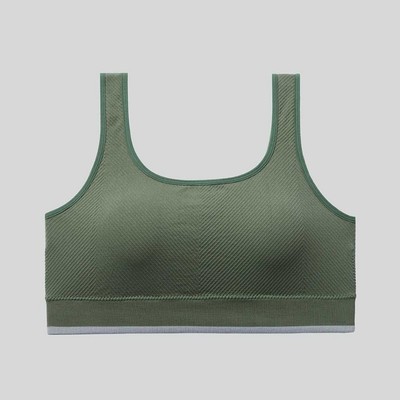 Áo lót thể thao nữ 201-1140, không gọng, mút vừa, dạng chui,