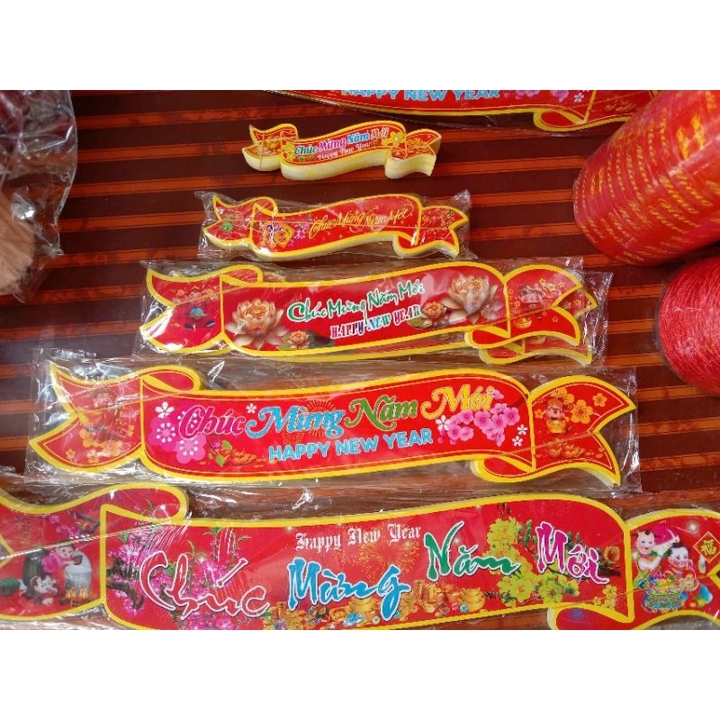 10 Decal dán chúc mừng năm mới