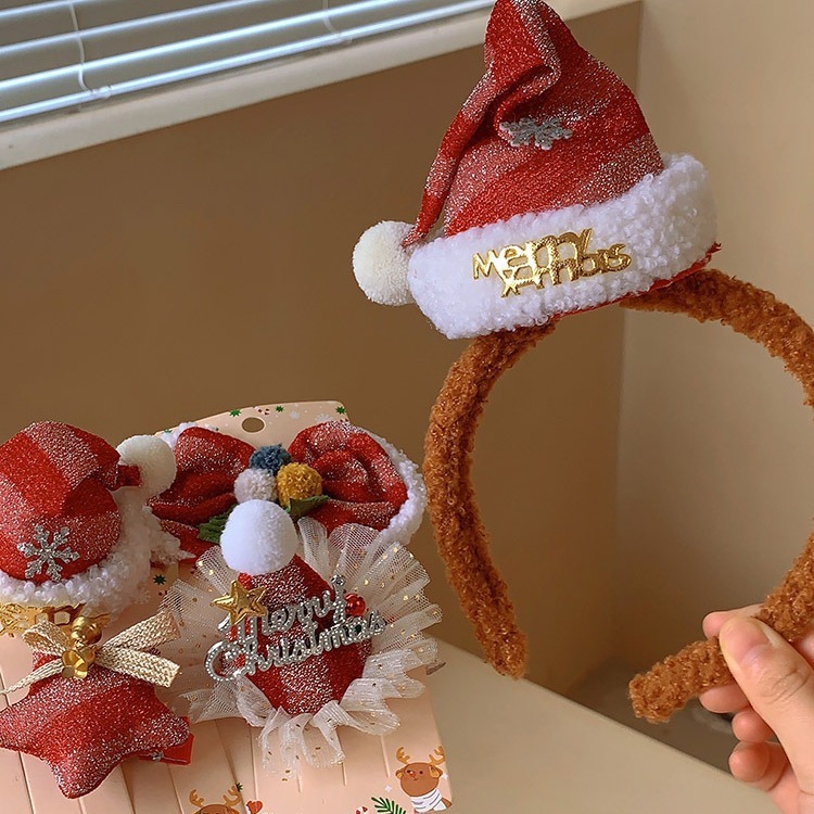 Băng đô cài tóc noel, giáng sinh, năm mới xinh xắn