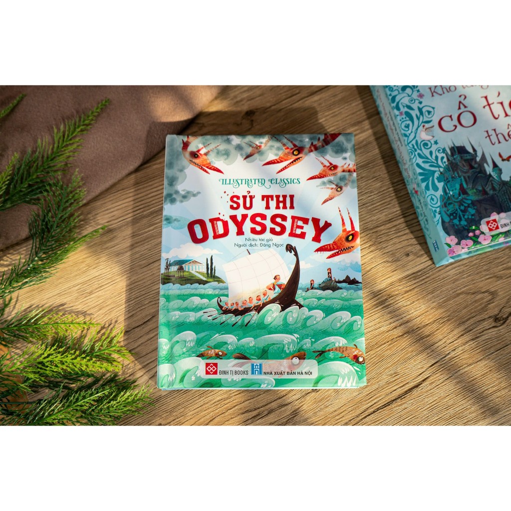 Sách - Illustrated Classics - Sử thi Odyssey