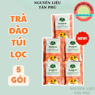 TRÀ ĐÀO, DÂU, VẢI... PHÚC LONG TÚI LỌC -