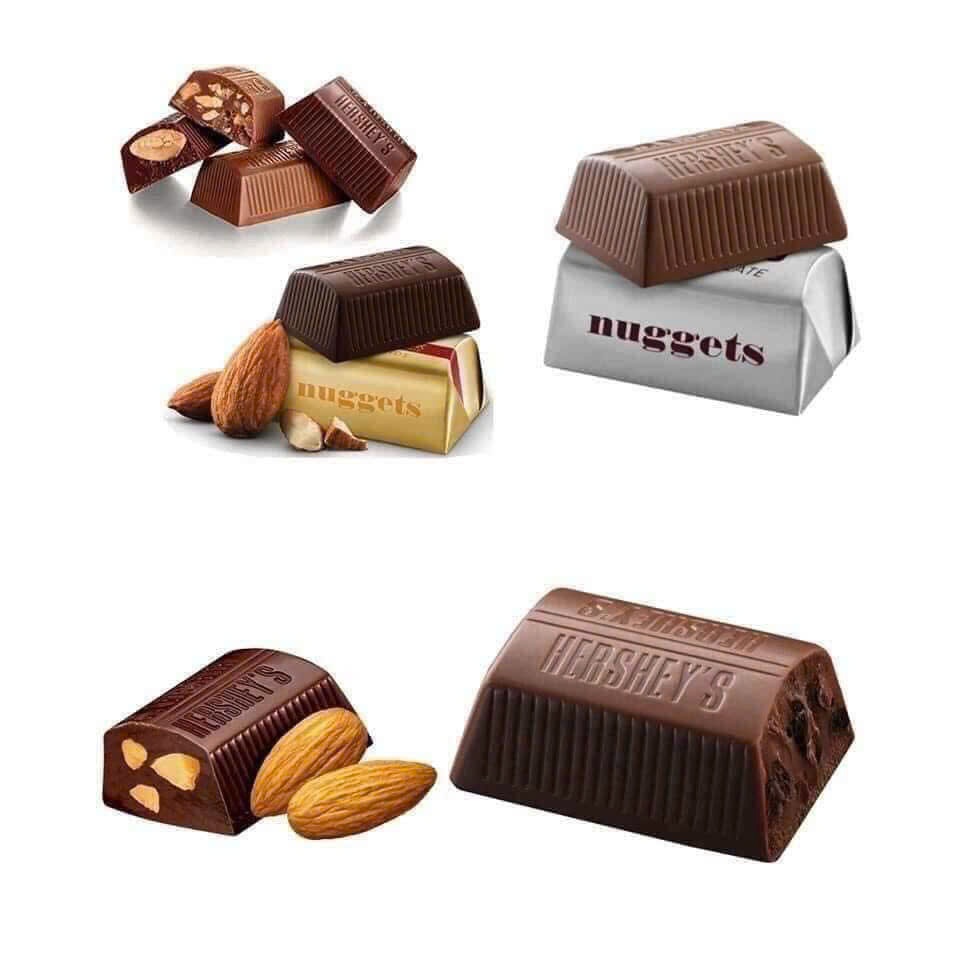 Socola Hershey's Nuggets 4 vị 1.47kg (Mỹ)