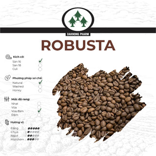 1KG cà phê bột Robusta hạt chín