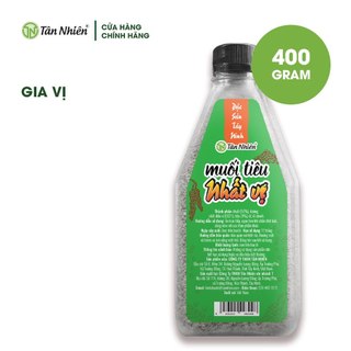 Muối Tiêu Nhất Vị 400G – Muối Gia Vị Tân Nhiên Thơm Ngon Lạ Miệng