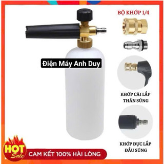 Bình Phun Tạo Bọt Tuyết 1L ( Dùng Cho Máy Rửa Xe )