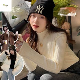  Áo Len Gân Giữ Nhiệt Áo Len Thun Tăm Nữ Dáng Ôm Body Phối Cổ 3 Phân Viền Sóng Thổ Cẩm Hàng Qccc  Hot 2025 Orangcloset 