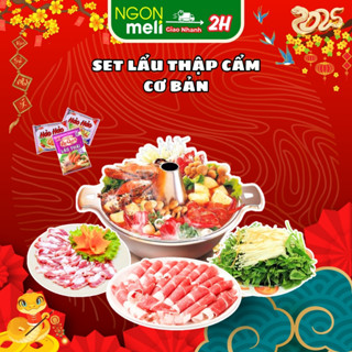 Set Lẩu Thập Cẩm Cơ Bản NGONmeli Ship Hỏa Tốc Hà Nội
