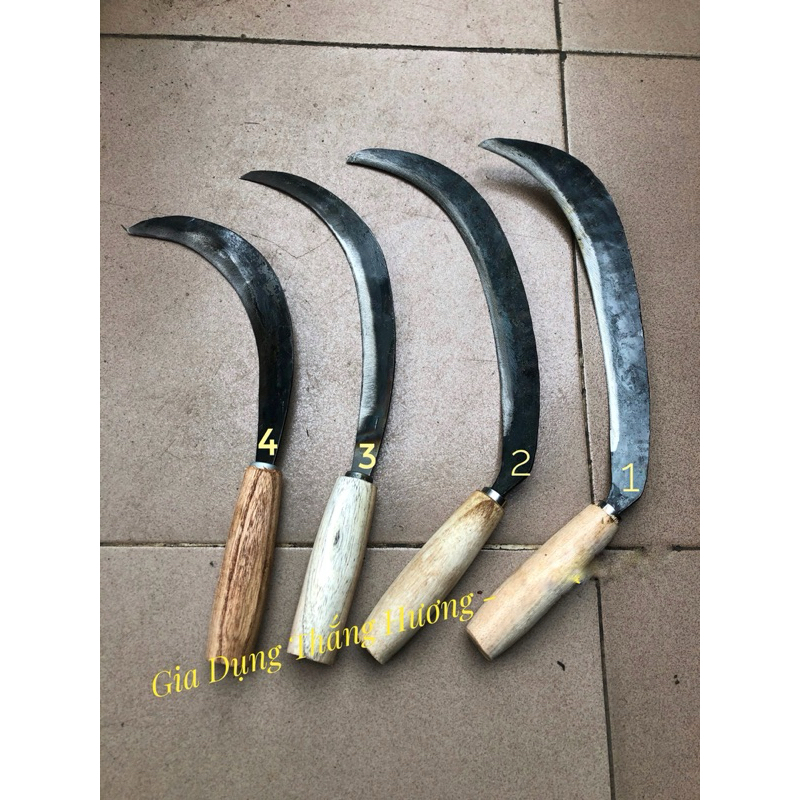 Liềm cắt cỏ,gặt lúa siêu sắc các loại