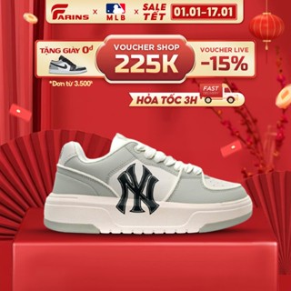 Giày MLB Chunky Liner New York Yankees Grey Auth cho nam nữ, MLB Chunky Liner real fullbox Farins Store
