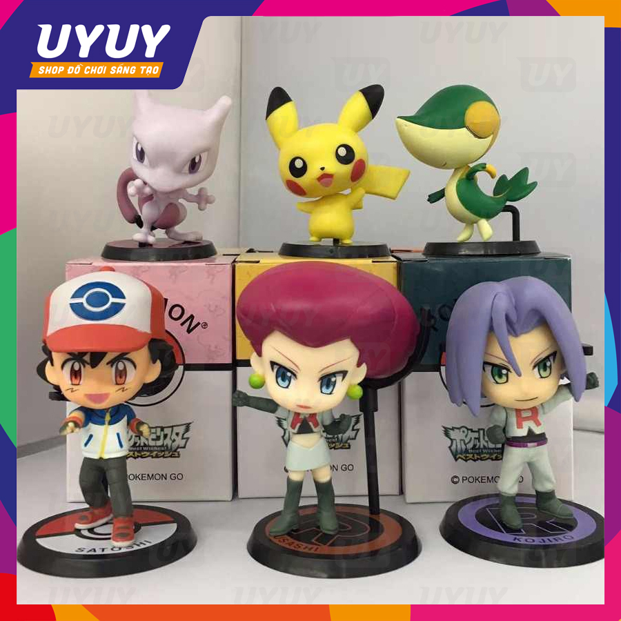 🥑Combo🥑 Mô Hình POKEMON CHIBI COLLECTION Cực Đẹp 🌦️, Sắc Nét 🔥