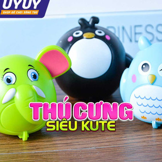 Đồ Chơi Thú Dây Cót Mini Dễ Thương Cho Bé