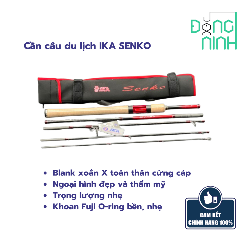 Cần câu du lịch IKA SENKO, cần câu cá, cần lure