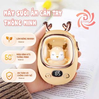 Máy sưởi mini cầm tay - sưởi ấm tay có đèn ngủ mini kiêm sạc dự phòng HAND WARMER hot 2025