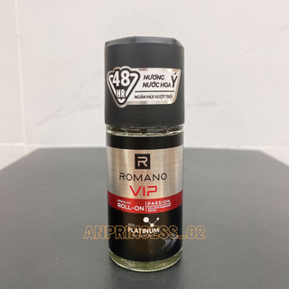 Lăn khử mùi cao cấp Romano Vip 50ml Passion