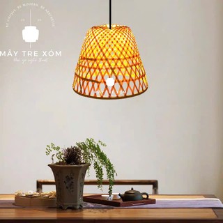 Đèn tre trang trí thả trần