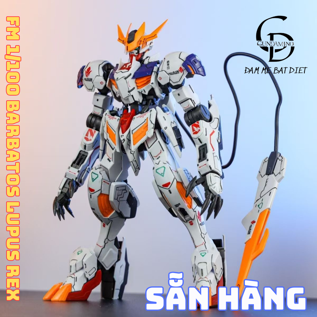 [SẴN HÀNG] Mô Hình Lắp Ráp FM 1/100 Barbatos Lupus Rex (Tặng decan Nước)