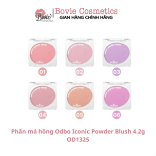 Phấn má hồng Odbo Iconic Powder Blush 4.2g OD1325
