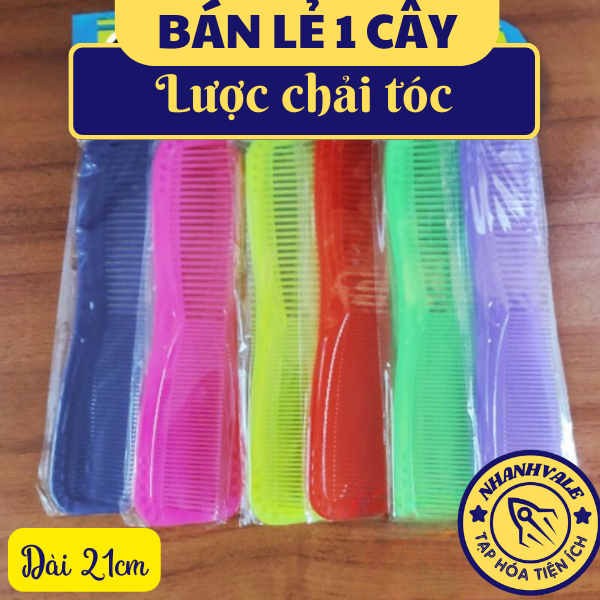 Lược chải tóc nhựa / 21cm