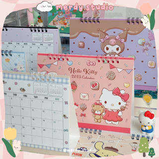 Lịch 2025 Sanrio x Daiso Nhật Bản để bàn