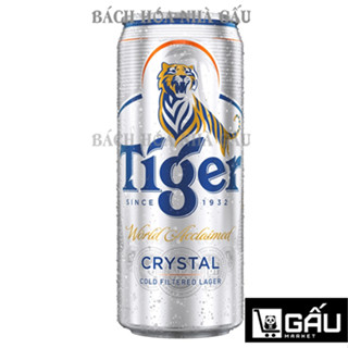  Combo 3 lon bia TIGER BẠC CRYSTAL 330ml lon 