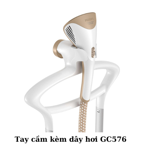 Phụ kiện bàn ủi hơi nước Philips GC576- Tay cầm kèm ống dẫn hơi ( hàng mới, chính hãng)