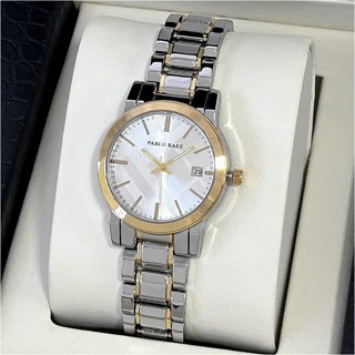 Đồng hồ nữ dây thép PABLO RAEZ có lịch phát sáng chống thấm nước 34mm Z566 CARIENT
