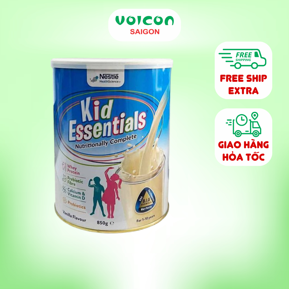 Sữa Kid Essentials Úc Chính Hãng Nestlé cho trẻ từ 1-10 tuổi - sữa cao năng lượng